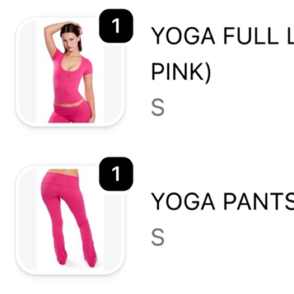 Body by Raven Tracy pink pant set